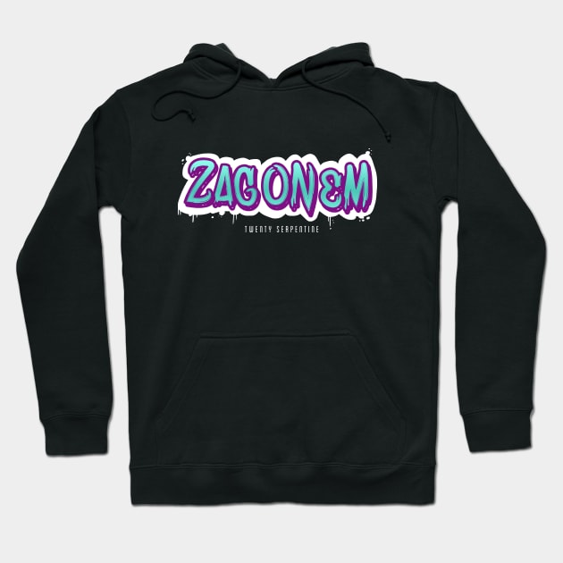 Zag On Em Hoodie by austindlight